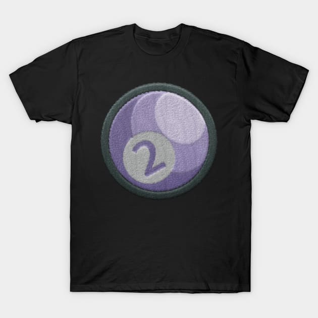 Pool 2 Ball T-Shirt by aaallsmiles